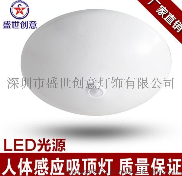 LED红外感应吸顶灯_楼道智能感应吸顶灯_人体感应吸顶灯